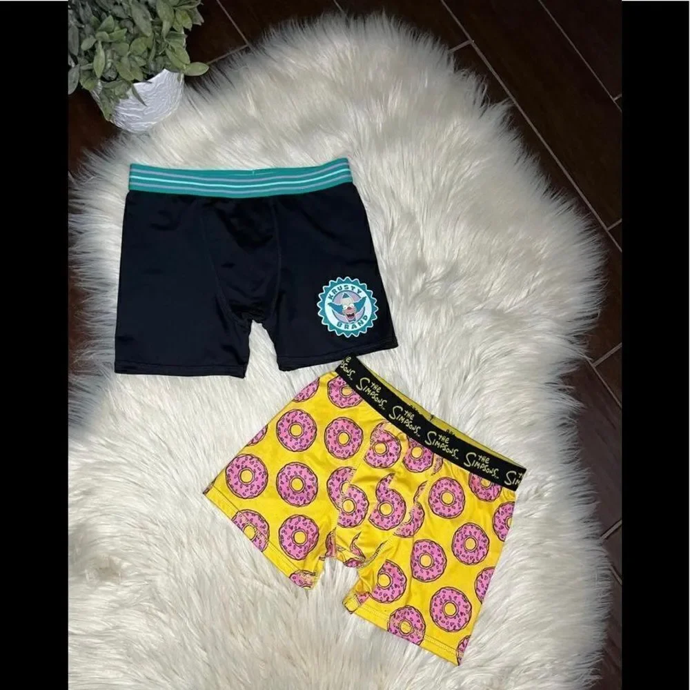 The simpson boxer briefs boys sz 10